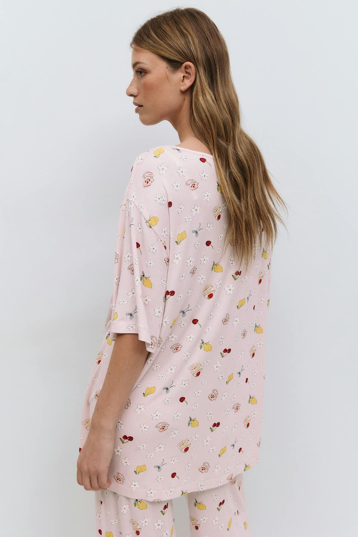 Boatneck sleep tee