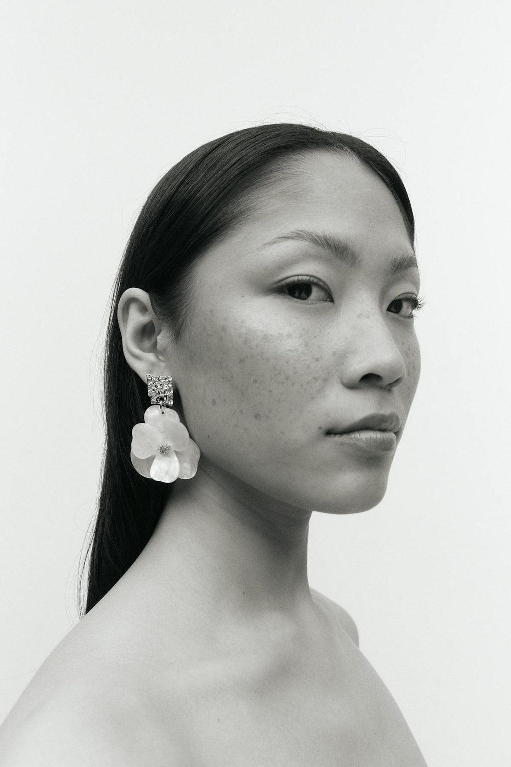 Flower earrings