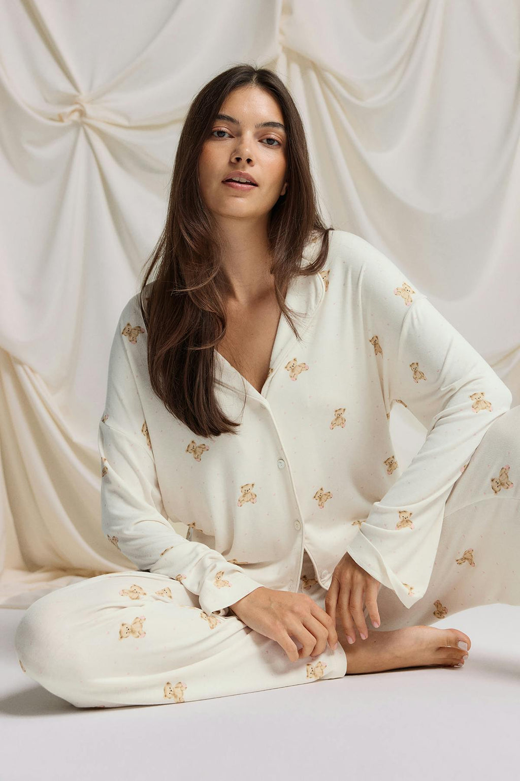 Soft pyjamas shirt