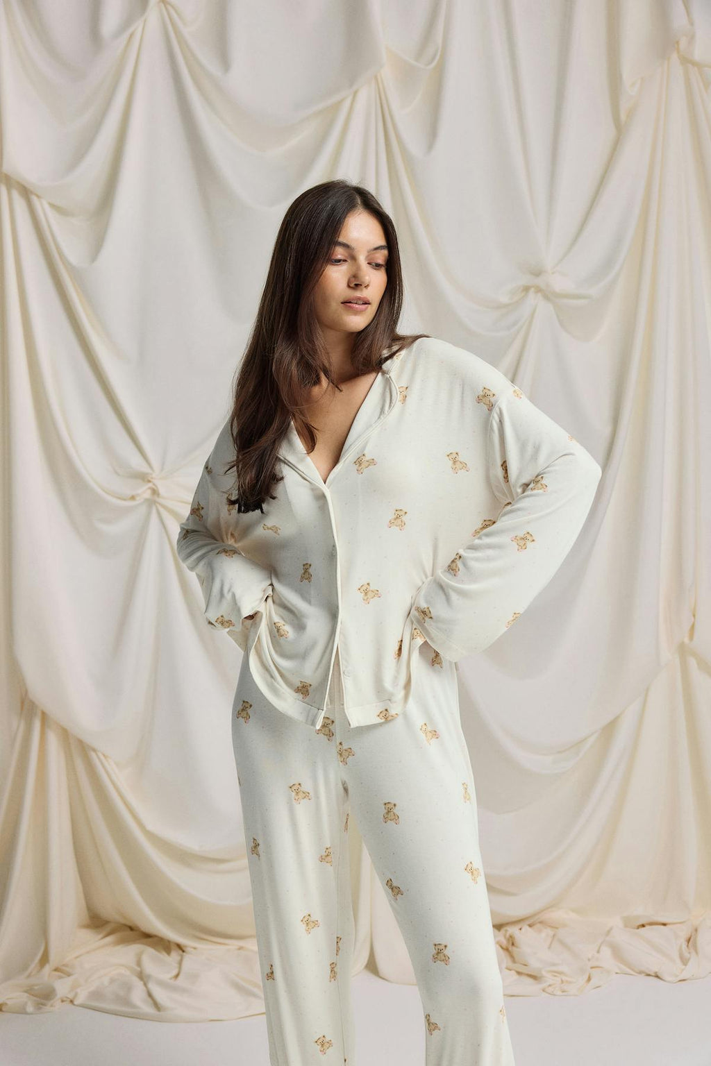Soft pyjamas shirt