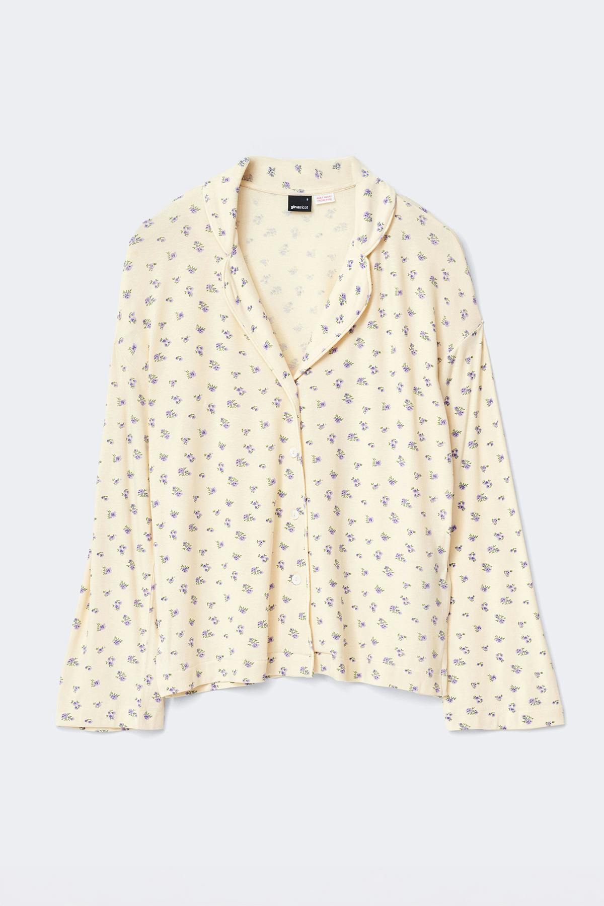 Soft pyjamas shirt