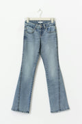Y2k twisted petite boot jeans
