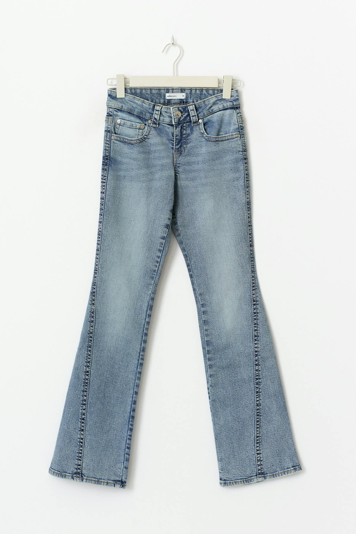 Y2k twisted petite boot jeans