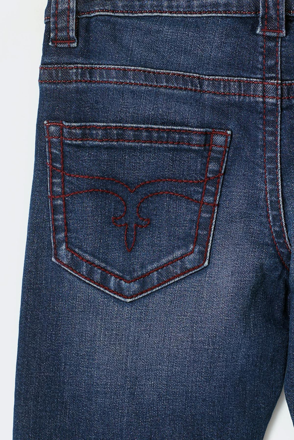 Low rise flare jeans