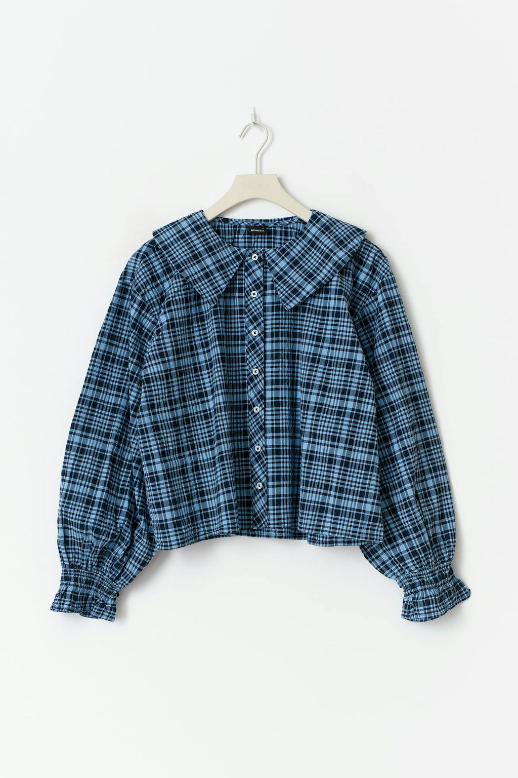Checked  blouse