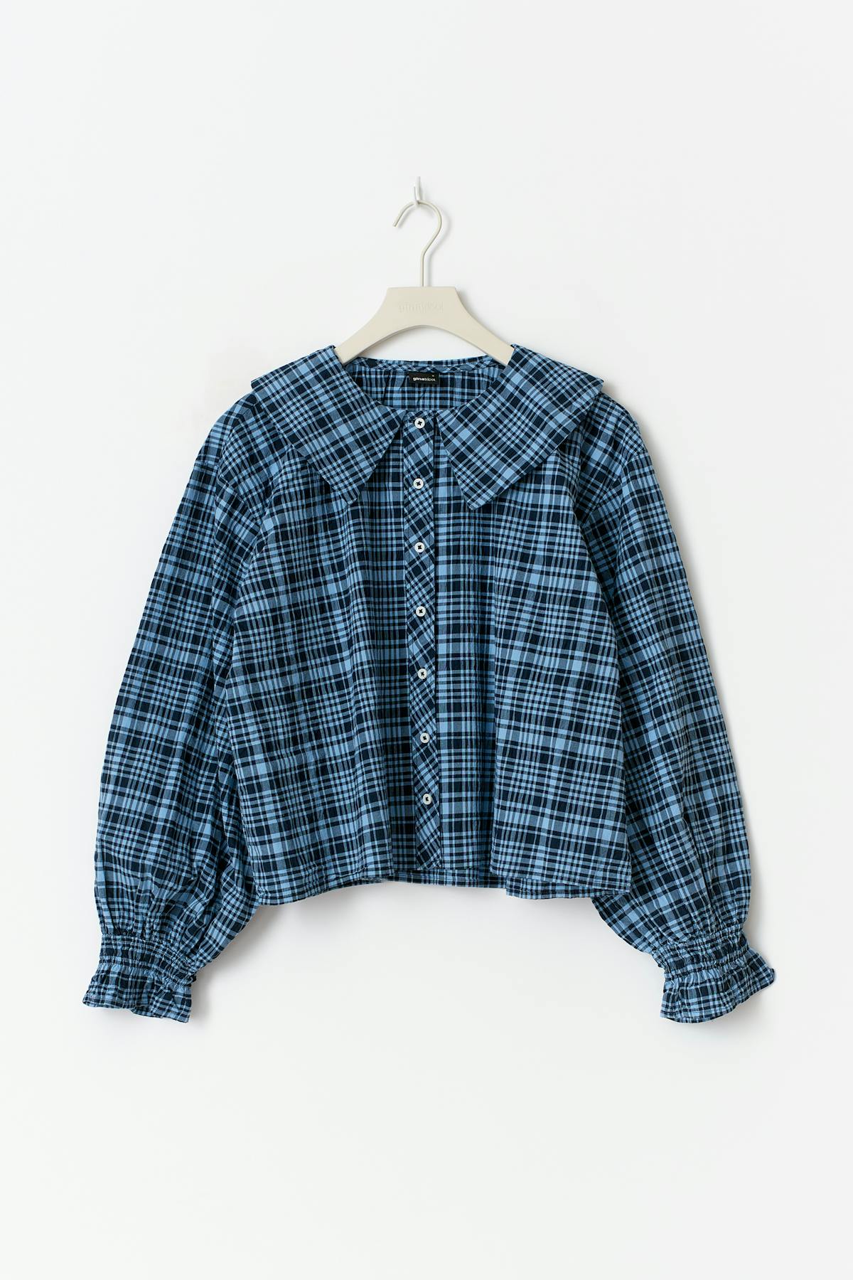 Checked  blouse