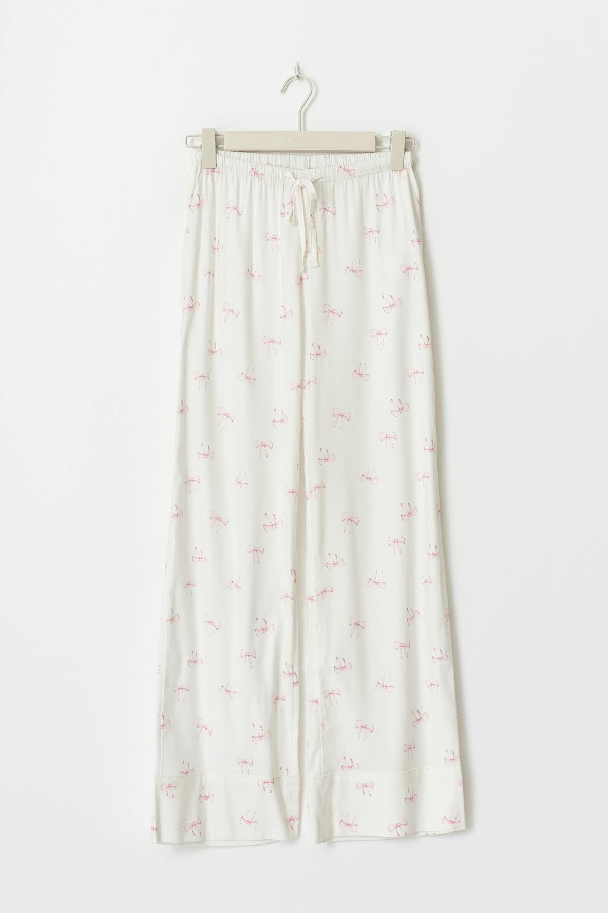 Flannel pyjamas trousers