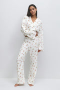 Flannel pyjamas trousers