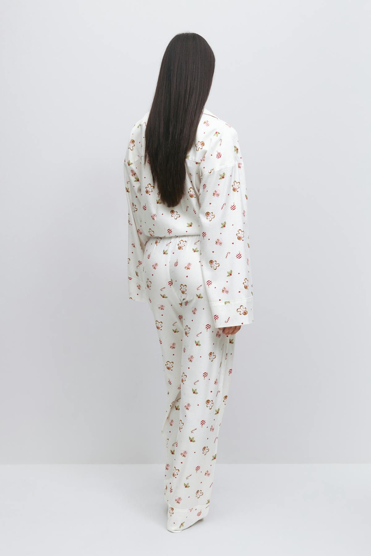 Flannel pyjamas trousers