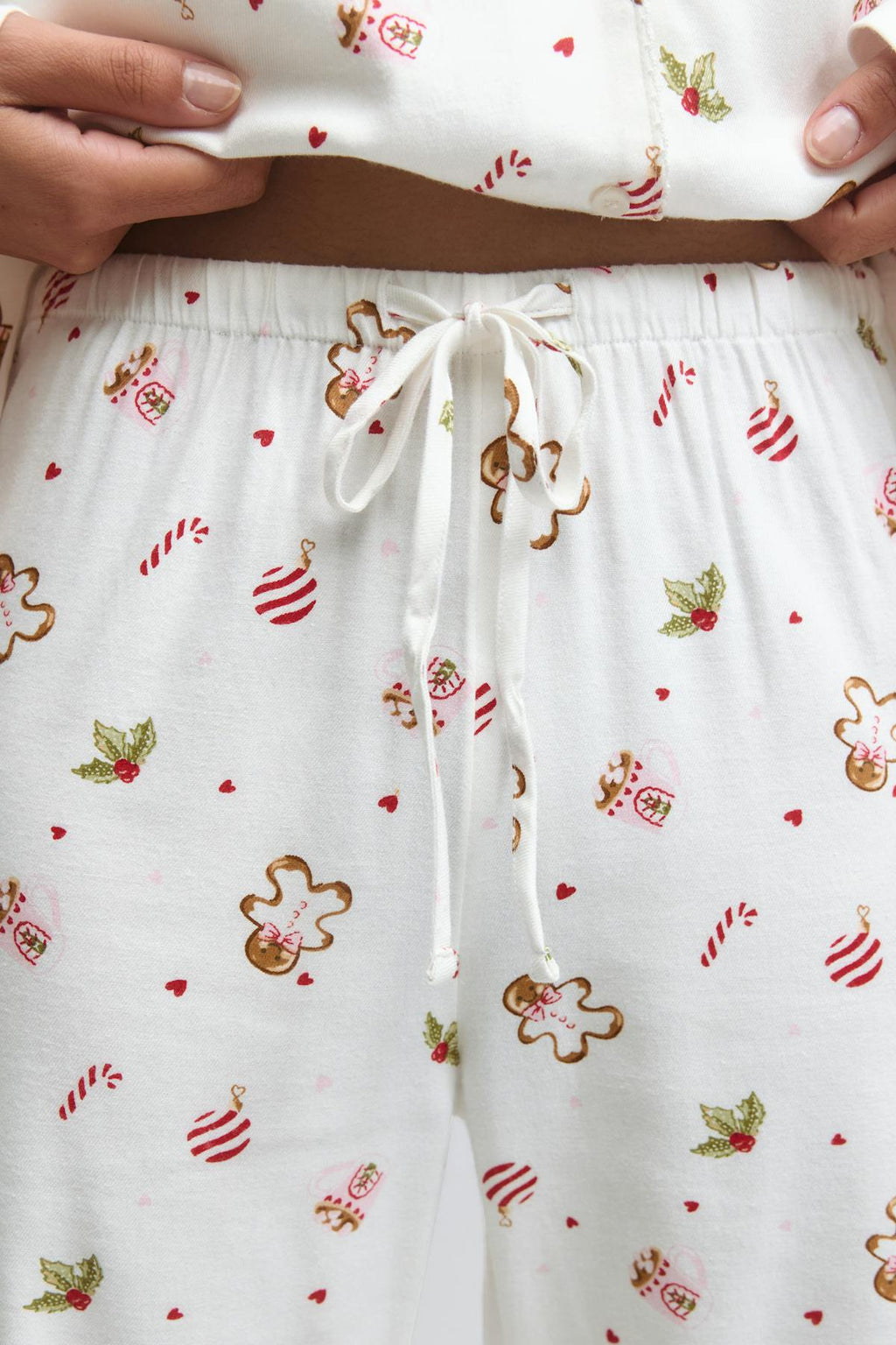 Flannel pyjamas trousers