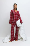 Flannel pyjamas trousers