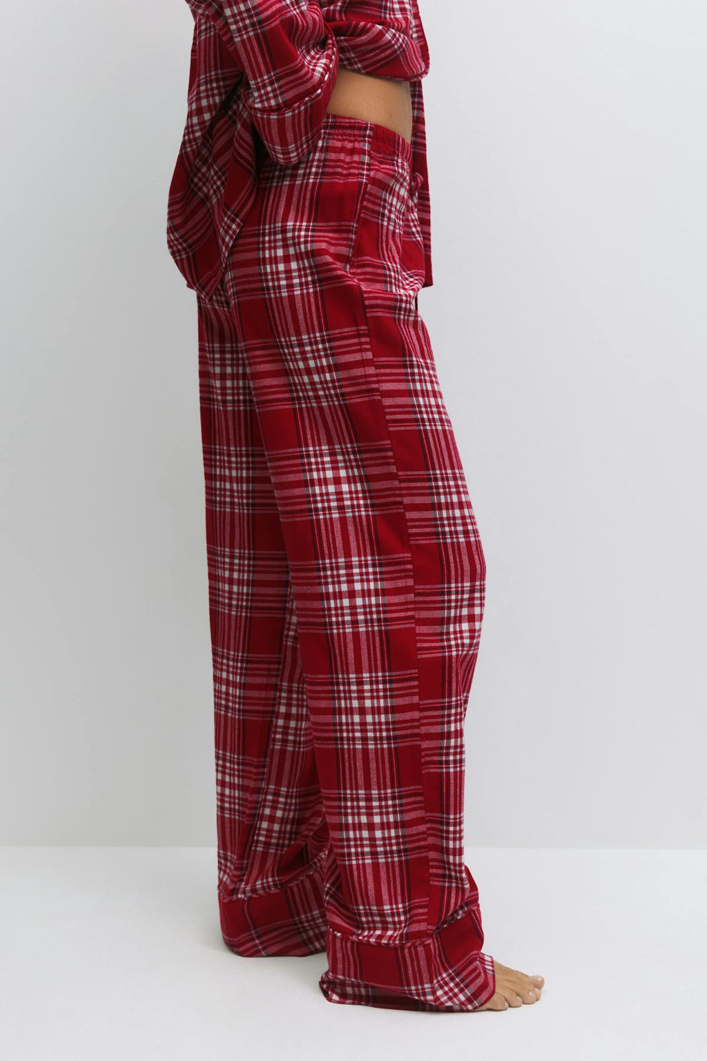 Flannel pyjamas trousers