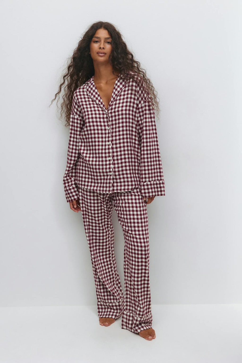 Flannel pyjamas trousers