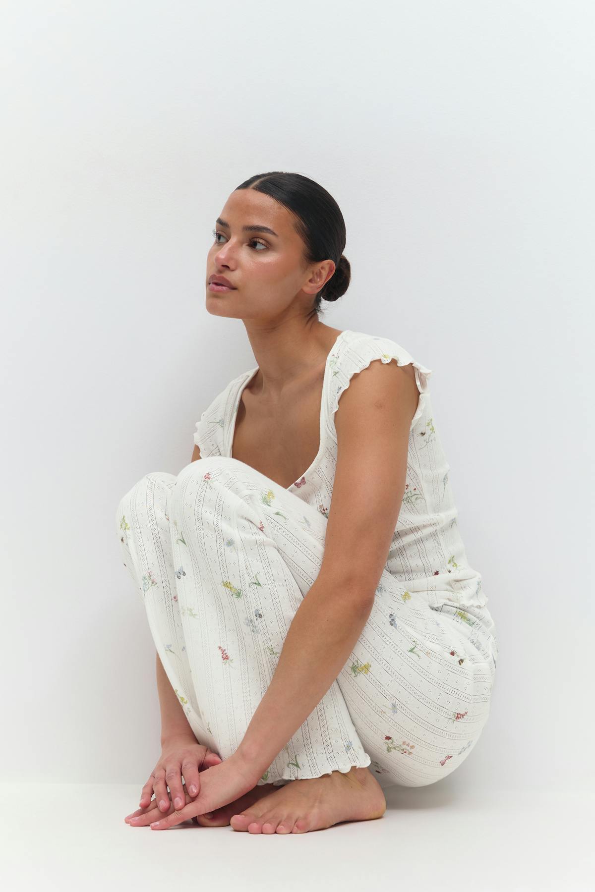 Pointelle trousers