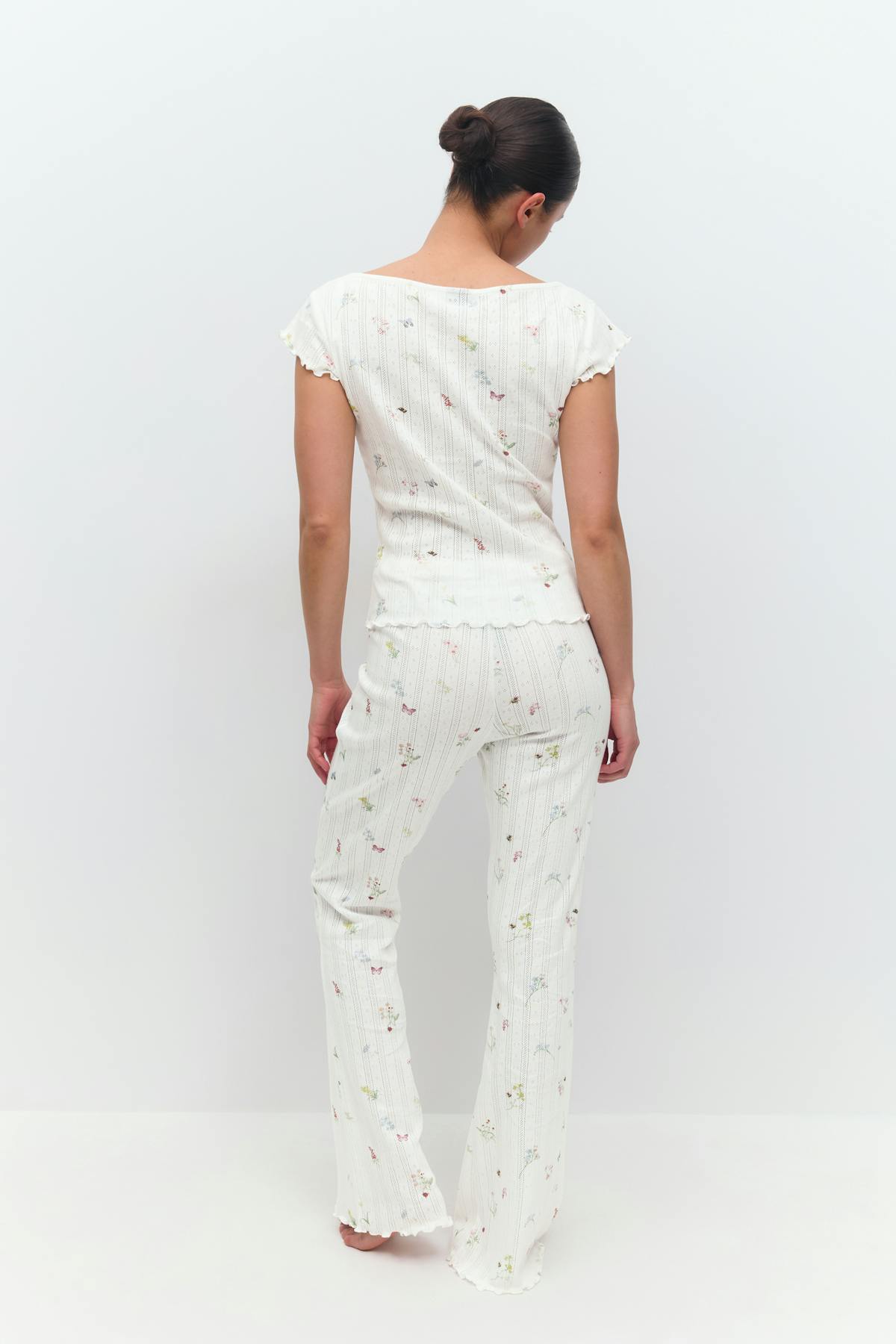 Pointelle trousers