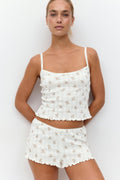 Pointelle singlet