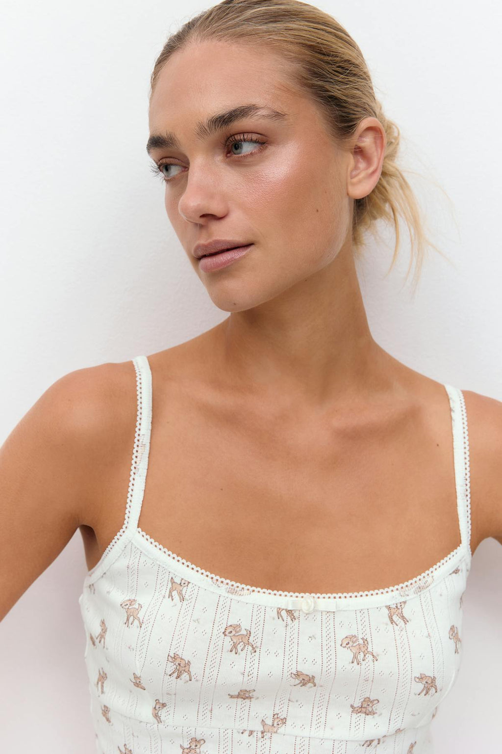 Pointelle singlet