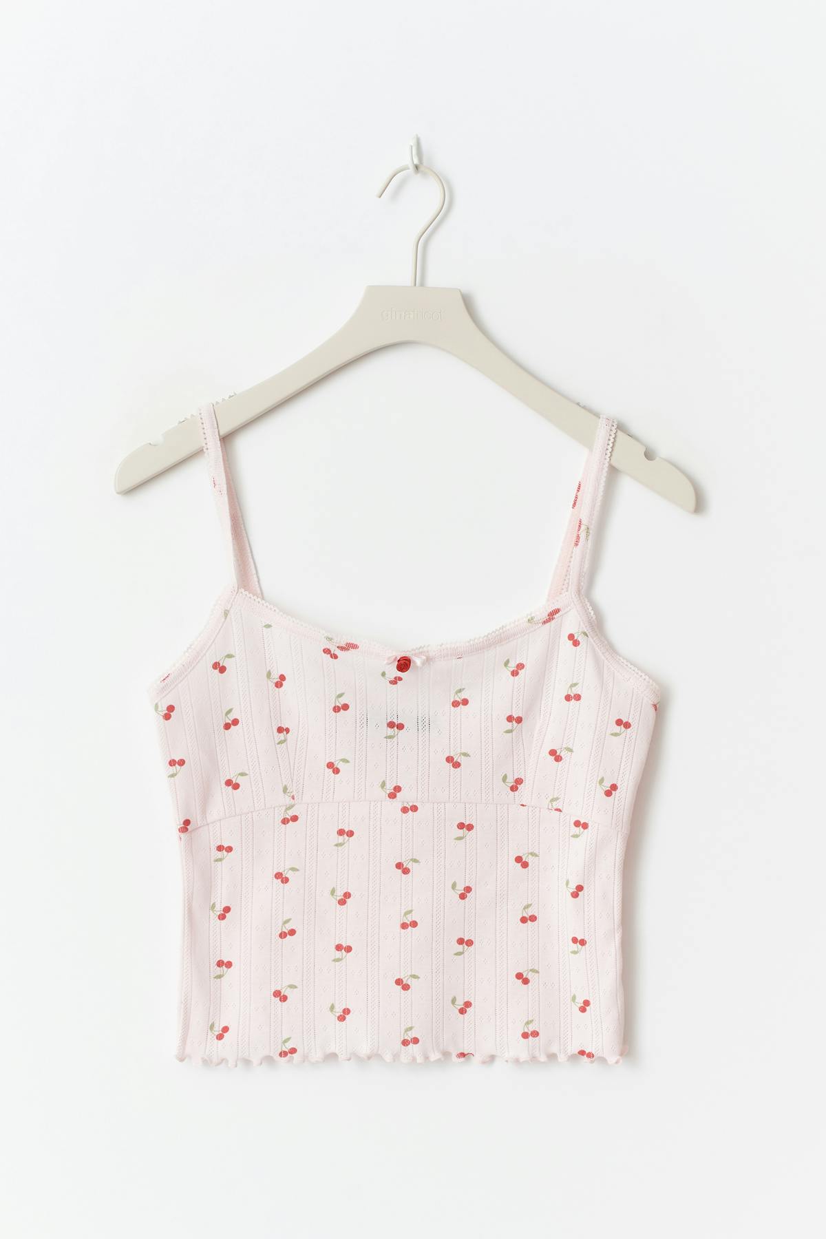 Pointelle singlet