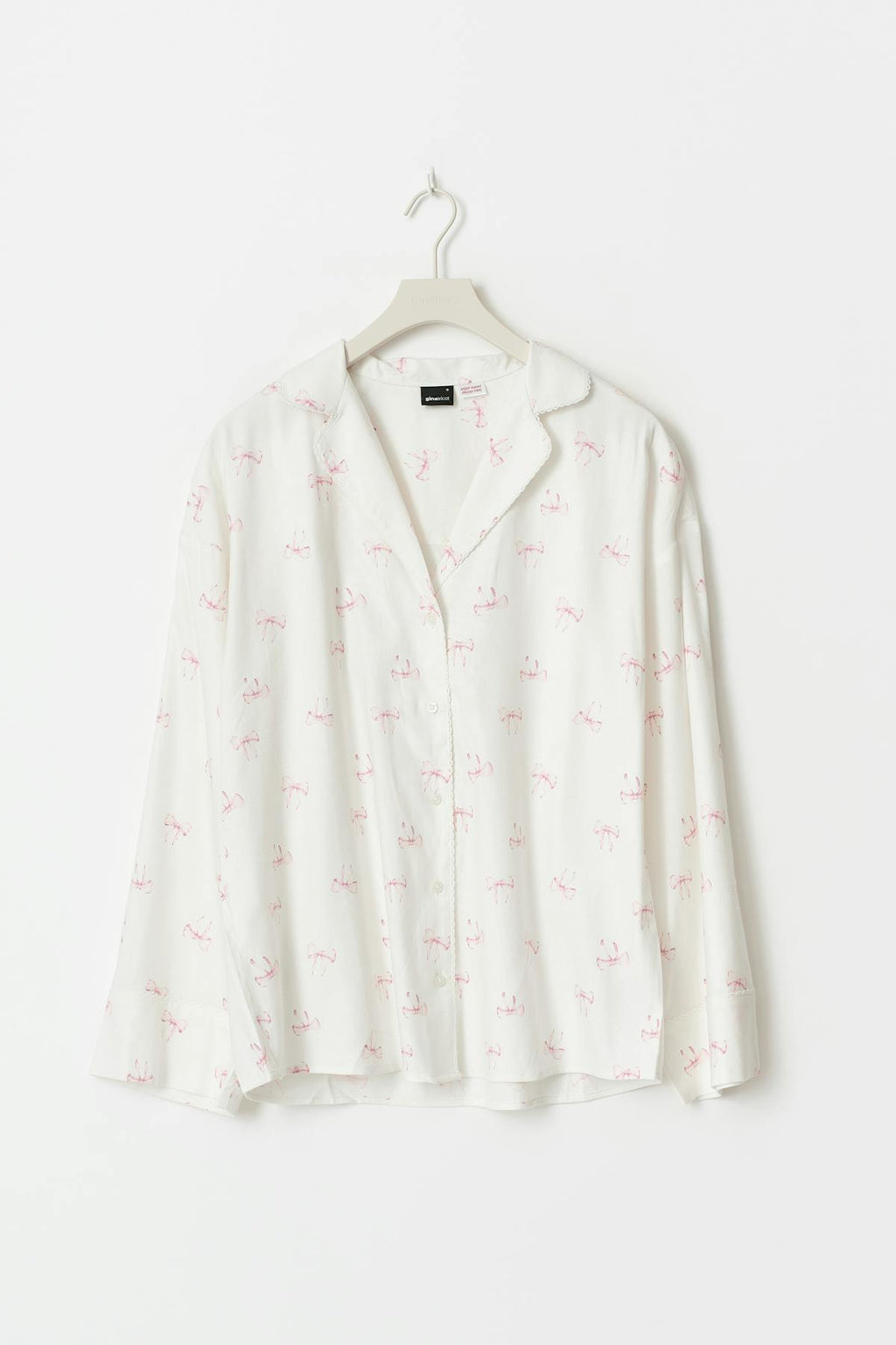 Flannel pyjamas shirt