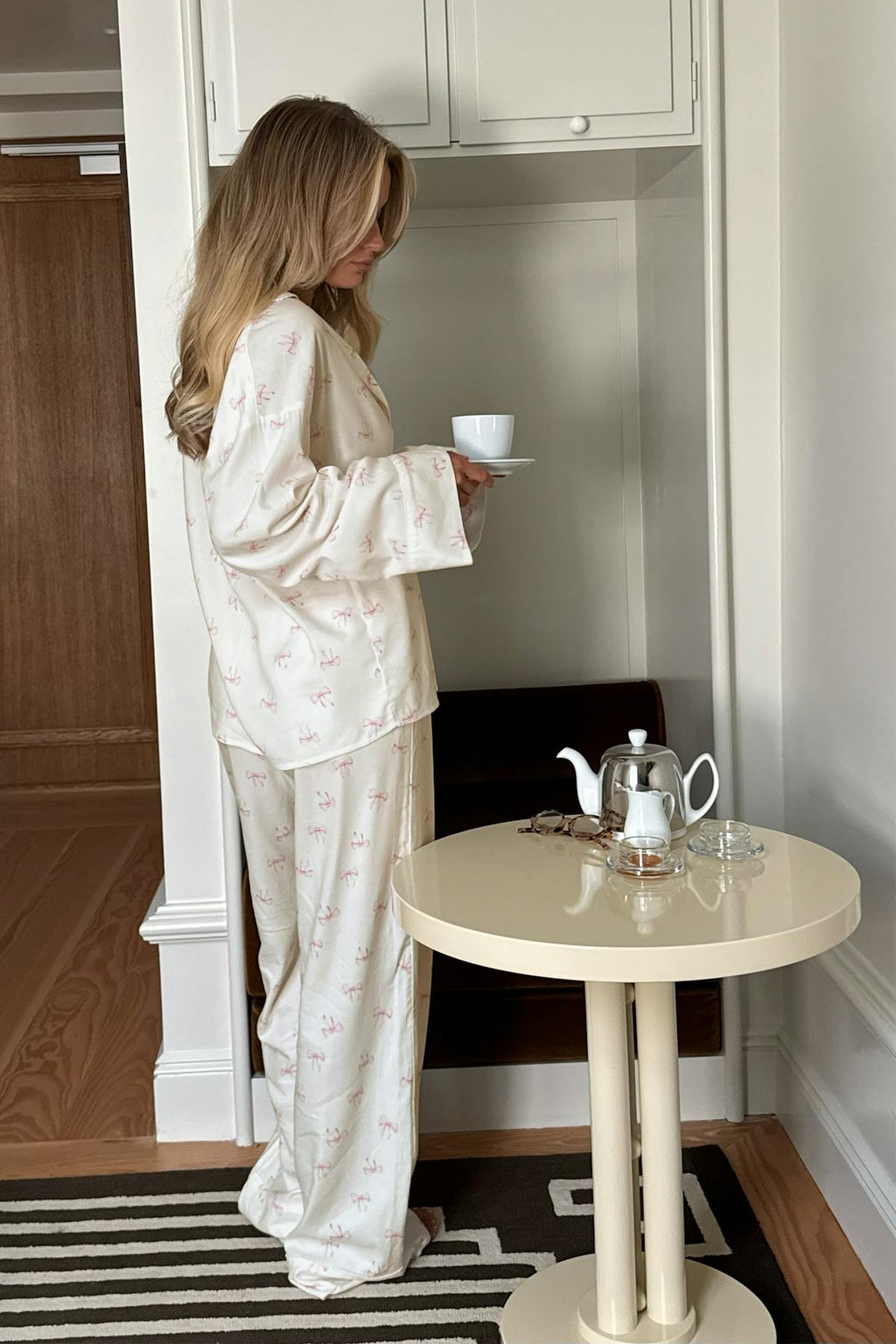 Flannel pyjamas shirt