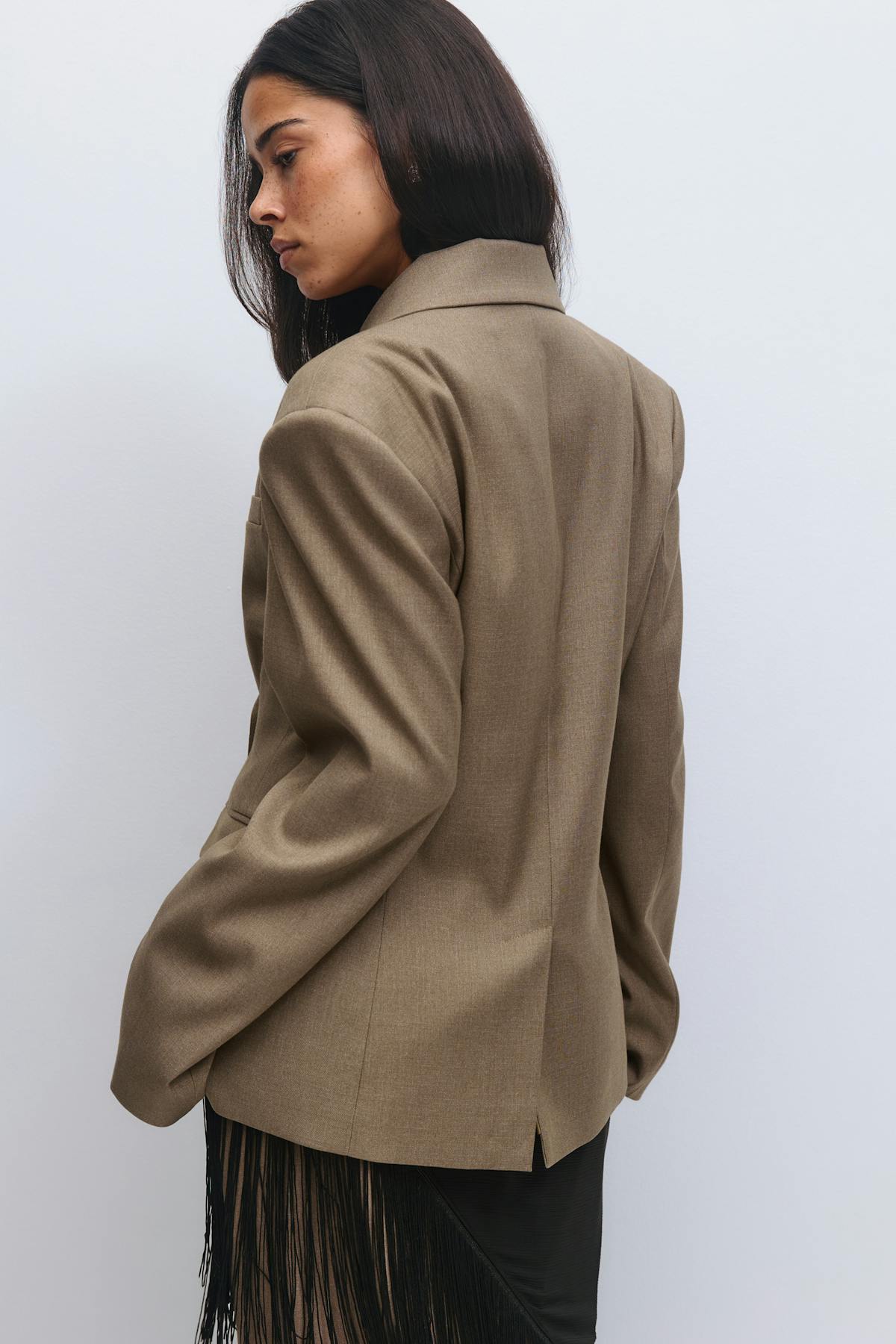 Shaped blazer