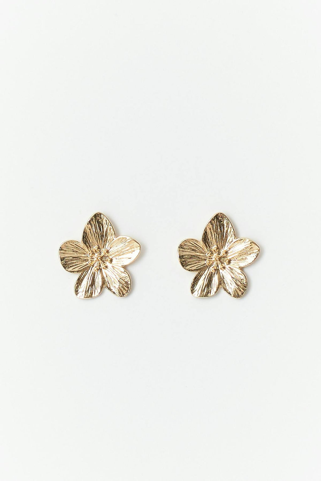 Flower earrings
