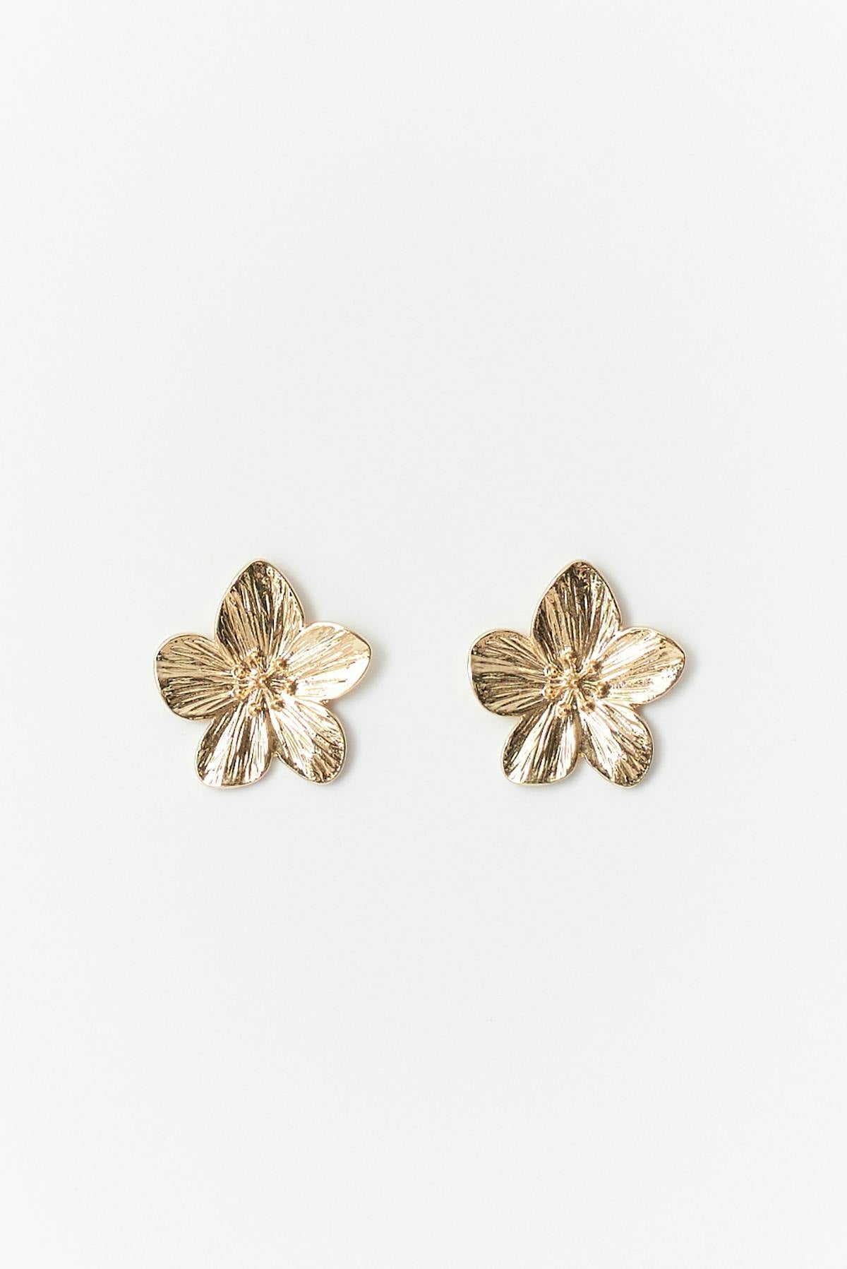 Flower earrings