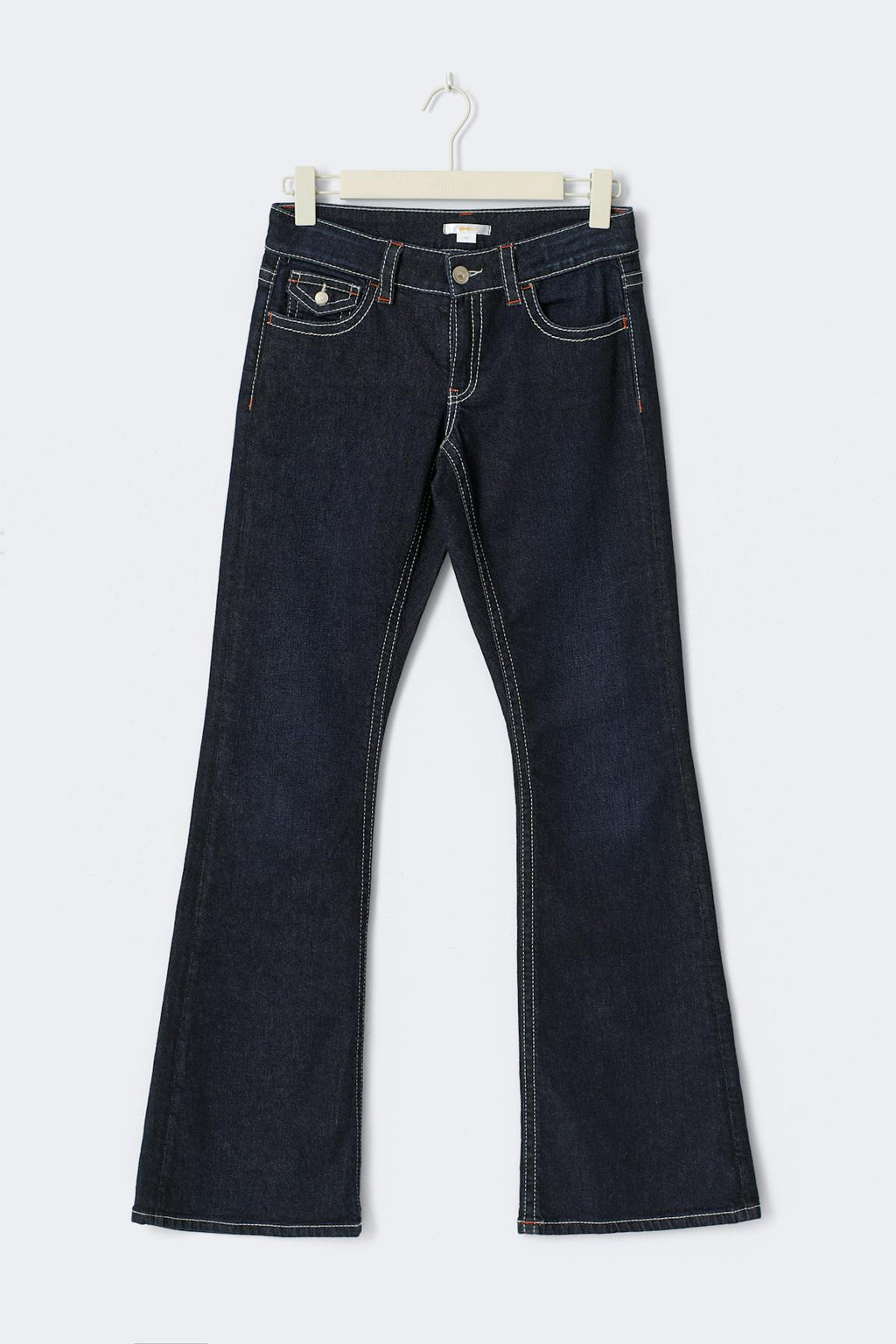 Chunky flare tall jeans