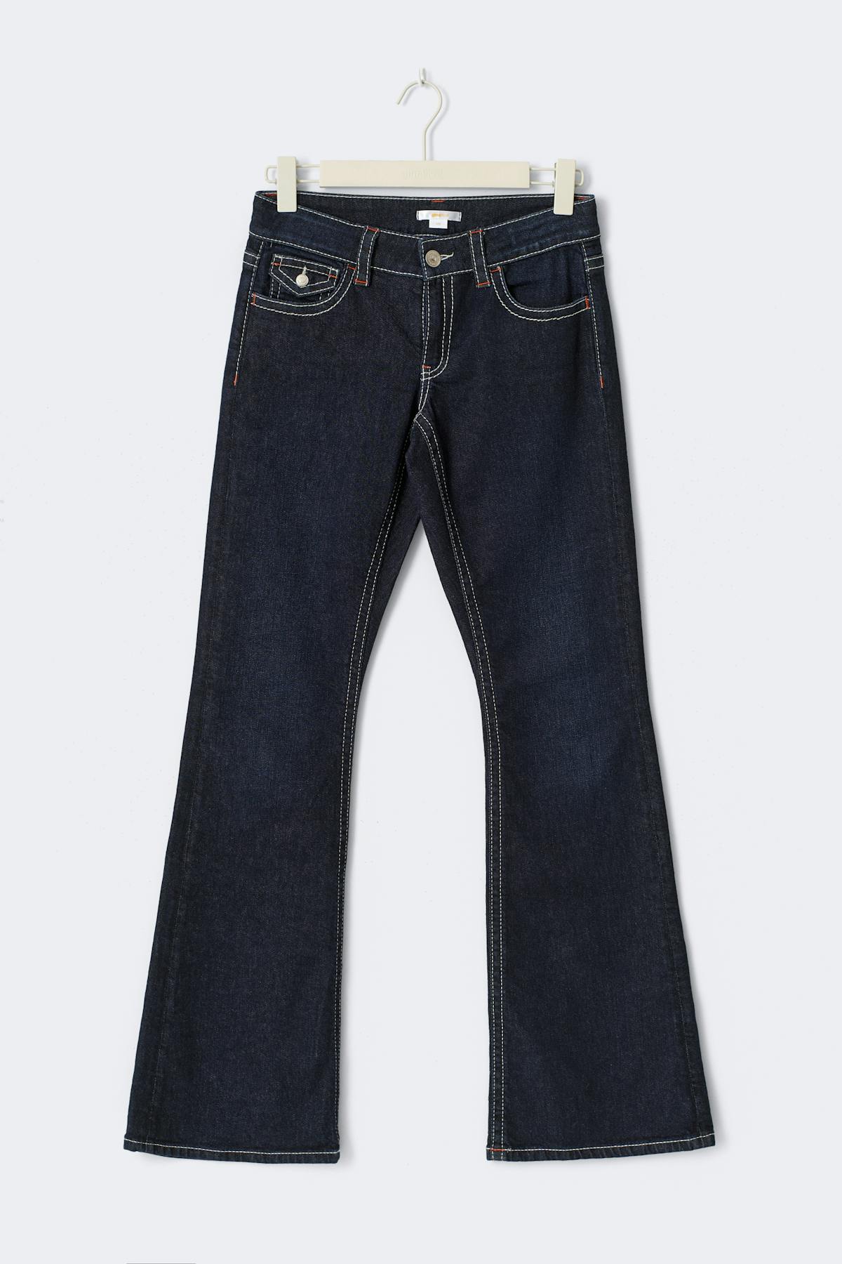 Chunky flare tall jeans