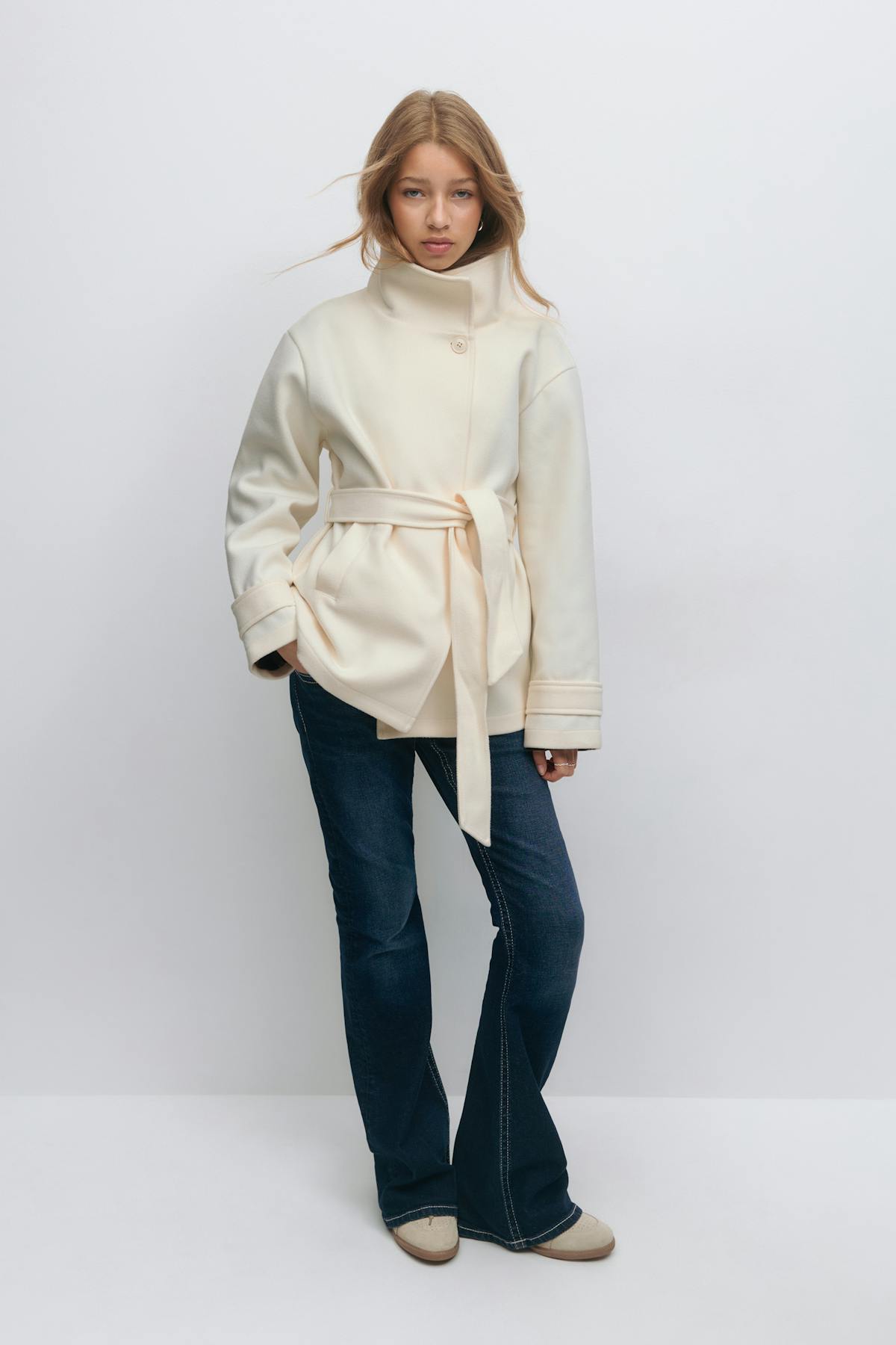 Y felt jacket
