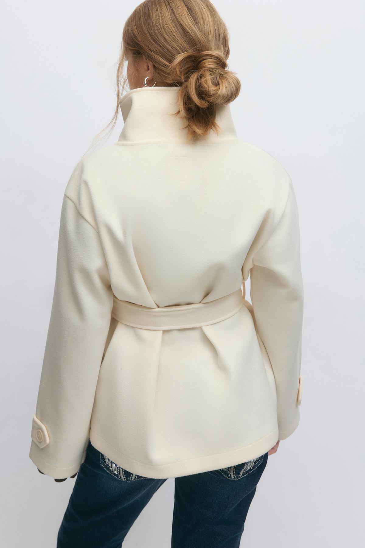 Y felt jacket