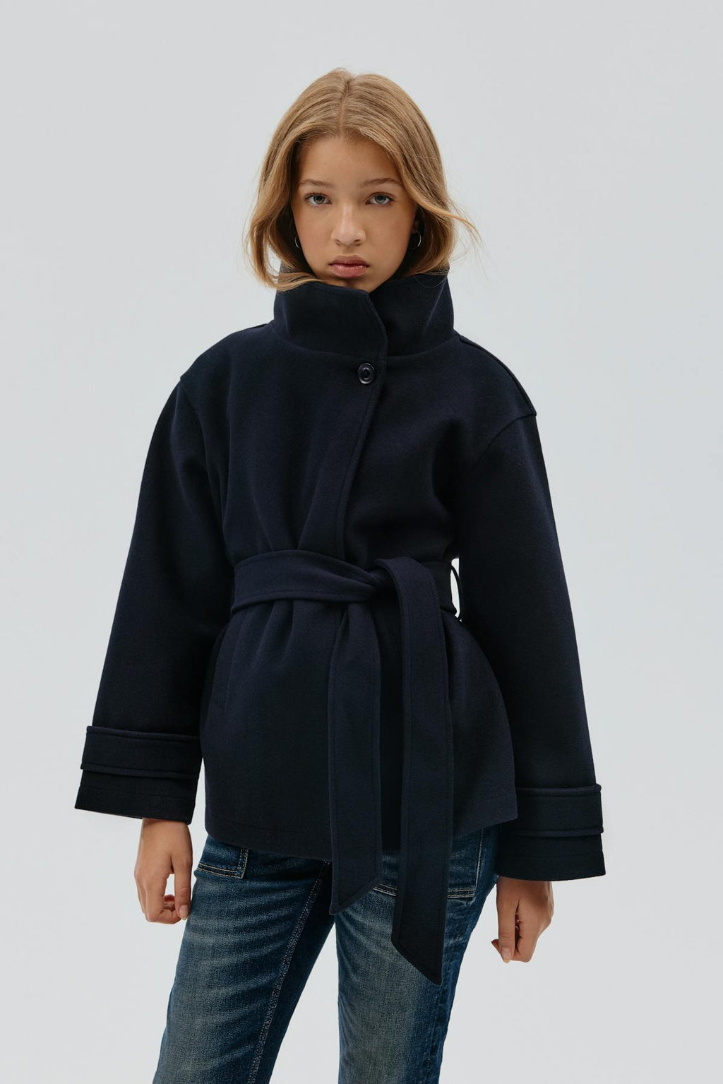 Y felt jacket