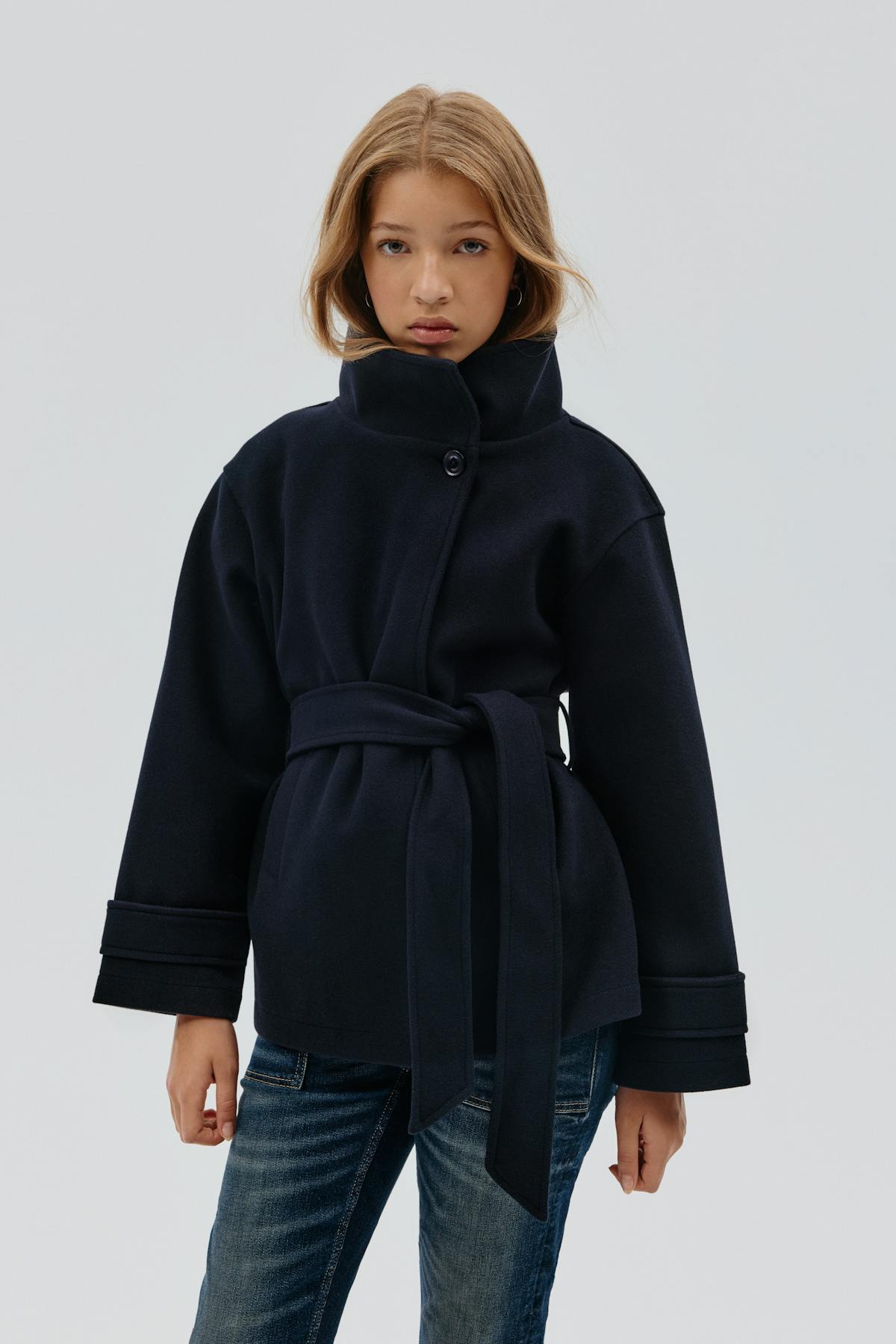 Y felt jacket
