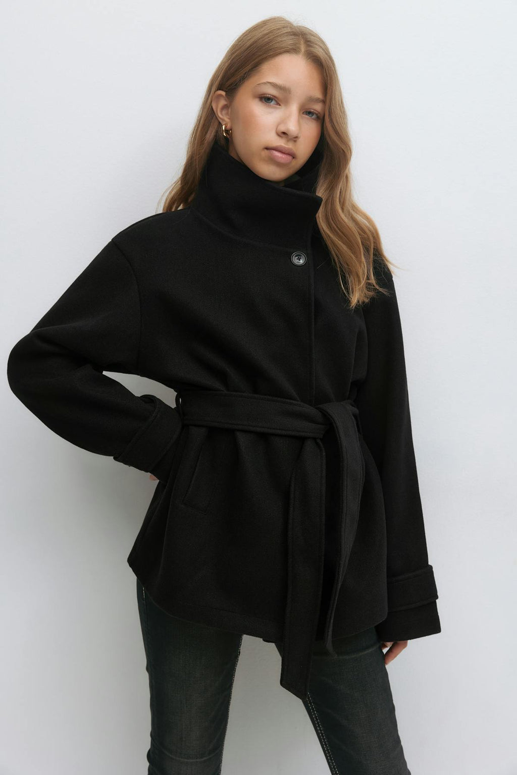 Y felt jacket
