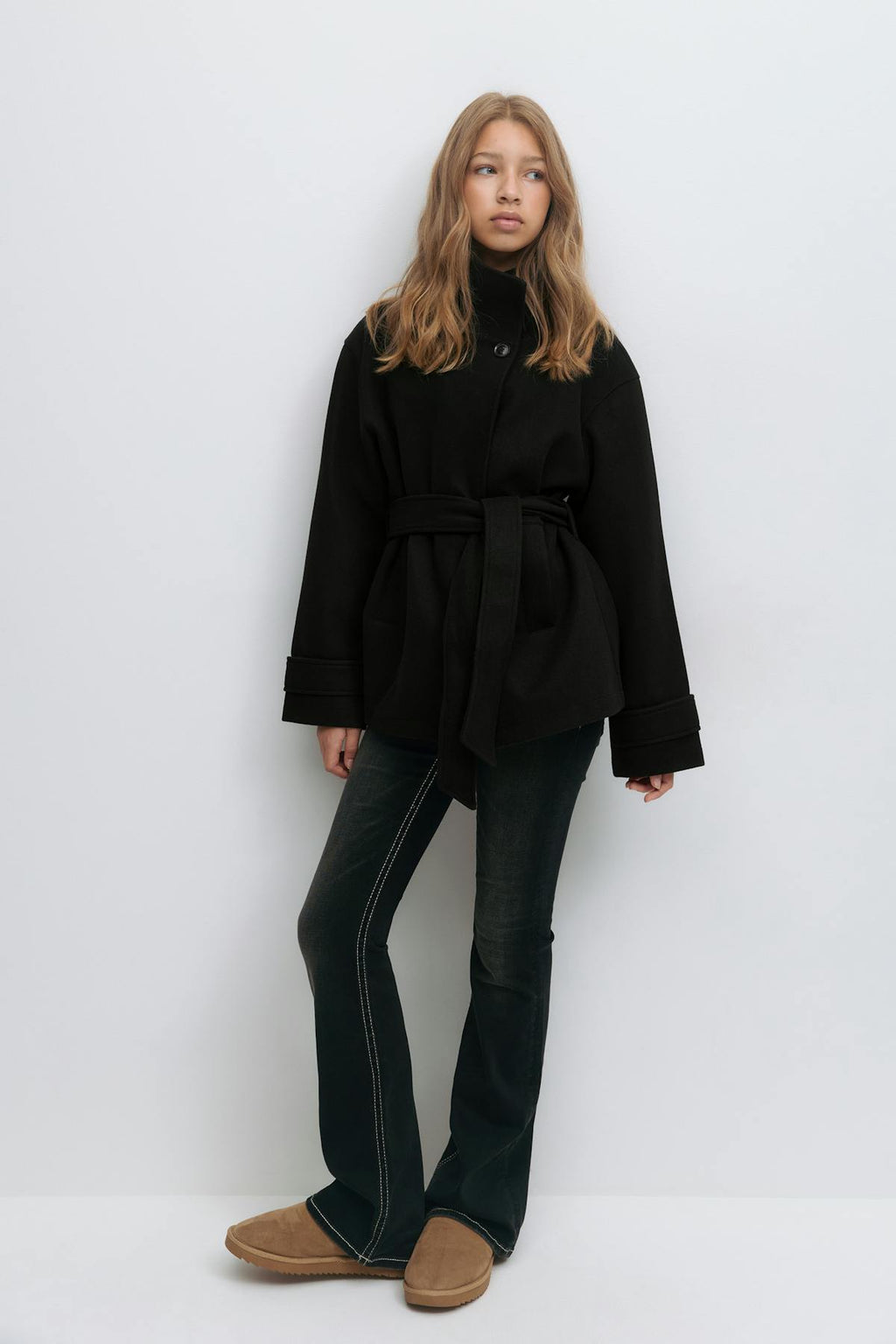 Y felt jacket