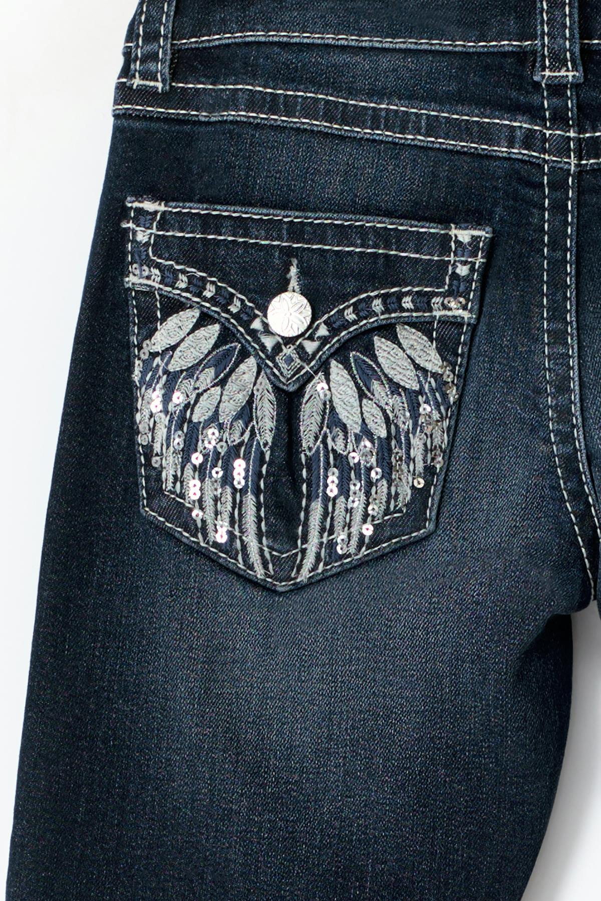 Embroidery jeans