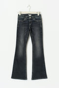 Y sparkle low flare jeans tall