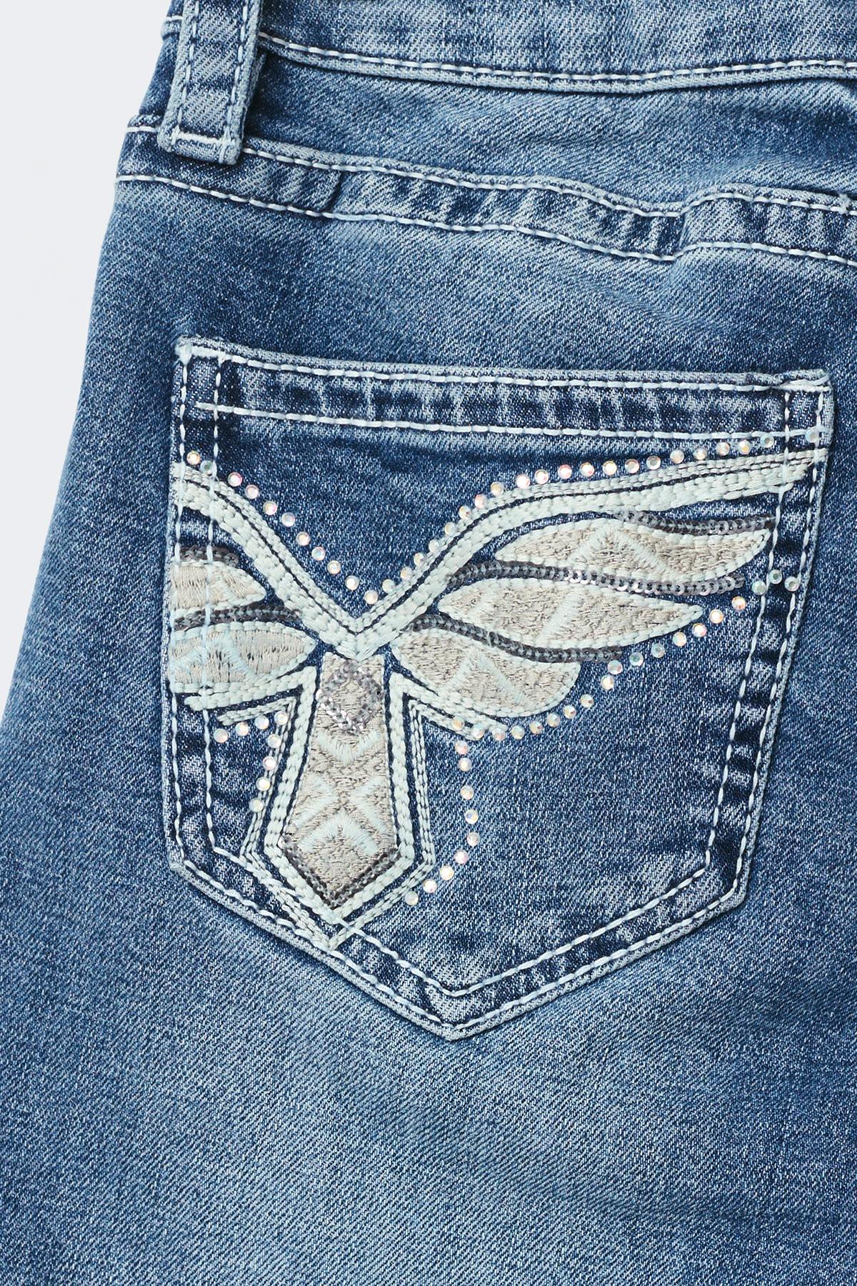 Y sparkle low flare jeans tall