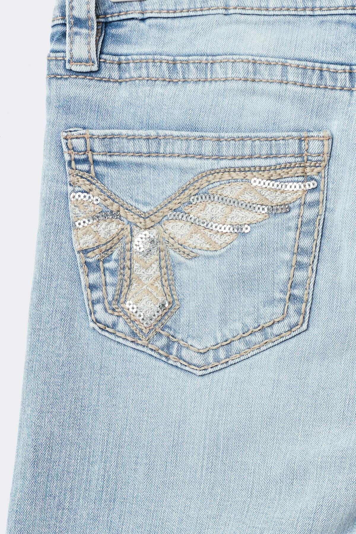 Y sparkle low flare jeans tall