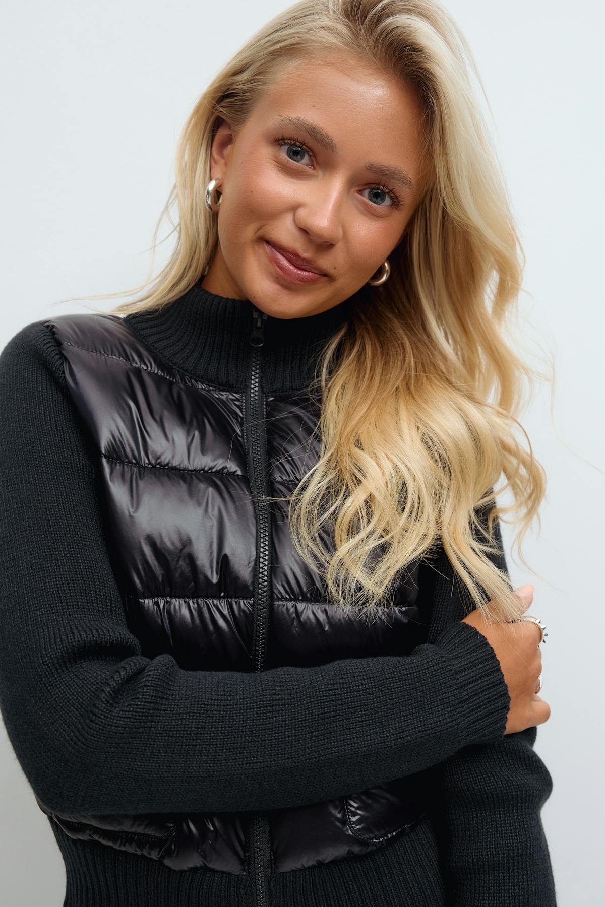 14+ rib puffer jacket