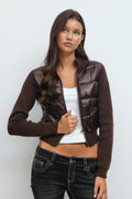 14+ rib puffer jacket