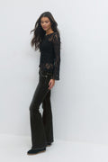 14+ low rise flare jeans tall
