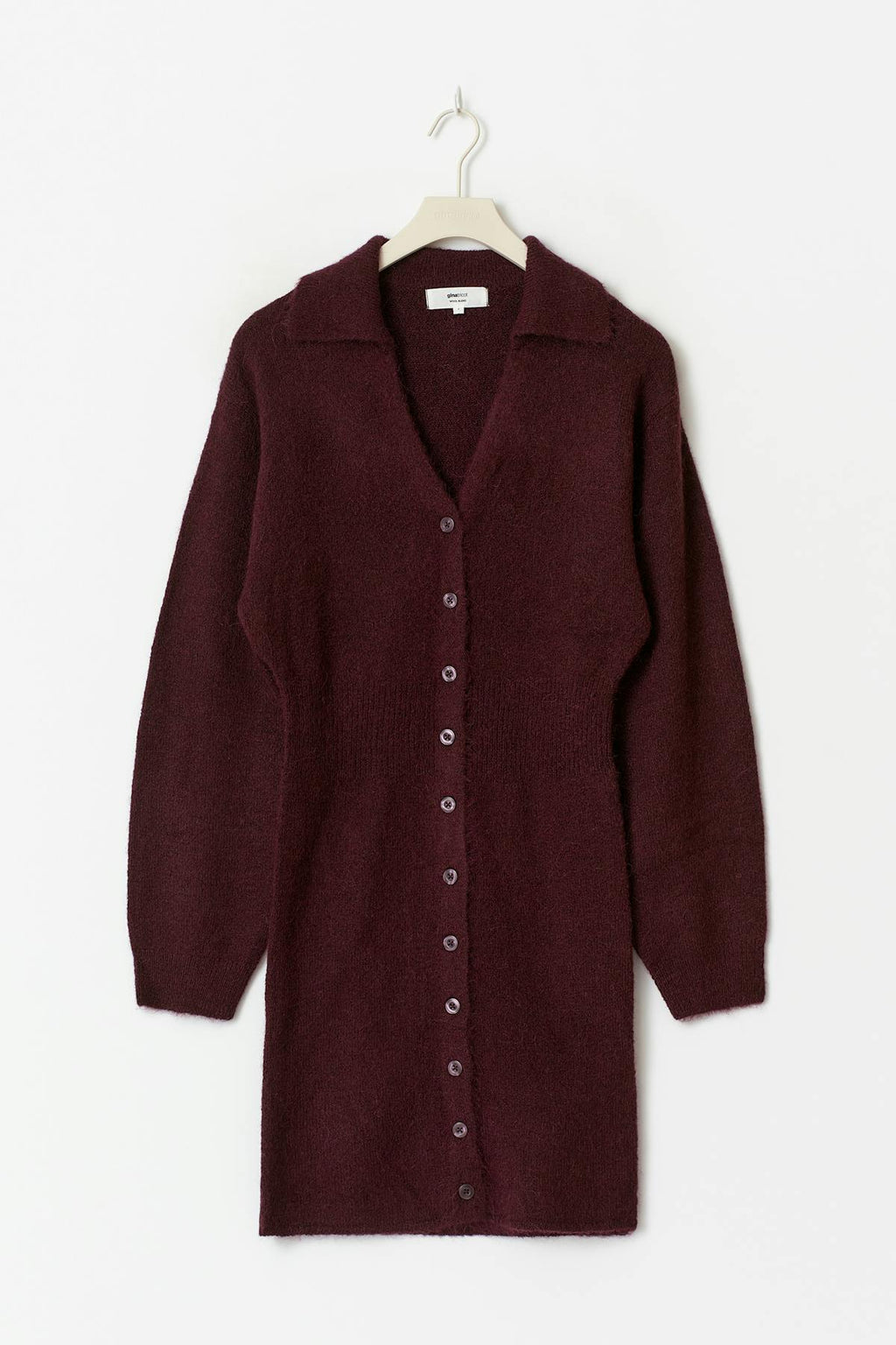 Knitted button down dress