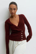 Alpaca blend knitted top