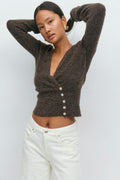 Alpaca blend knitted top