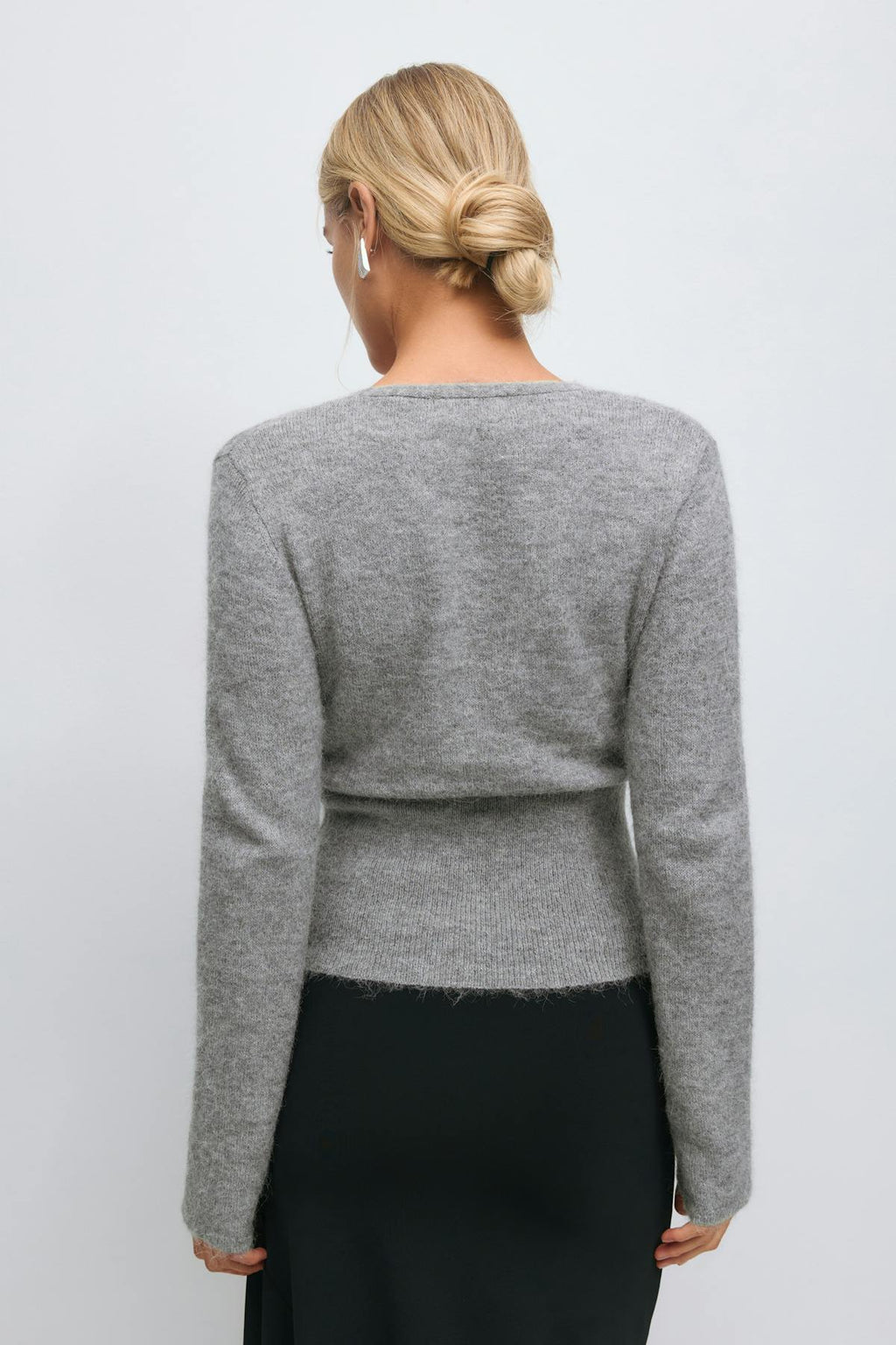 Alpaca blend knitted top