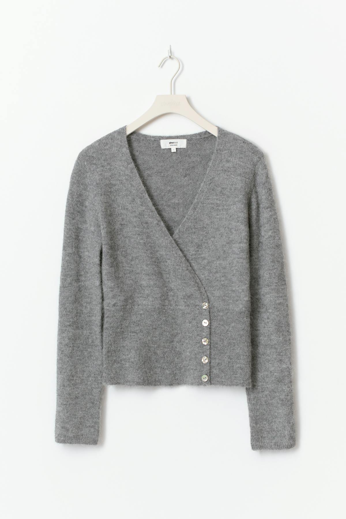 Alpaca blend knitted top