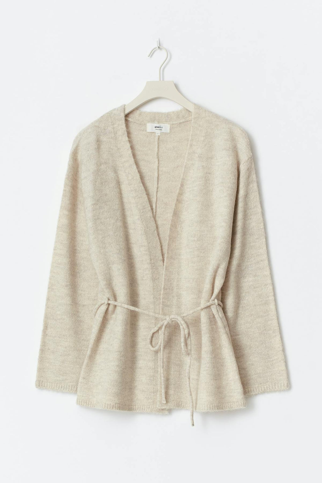 Mid knitted wrap cardigan