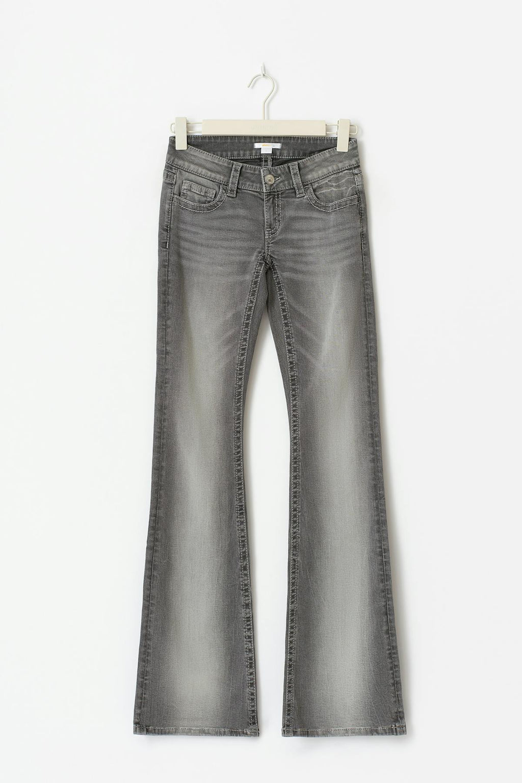 Decorated flare tall jeans