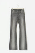 Decorated flare tall jeans